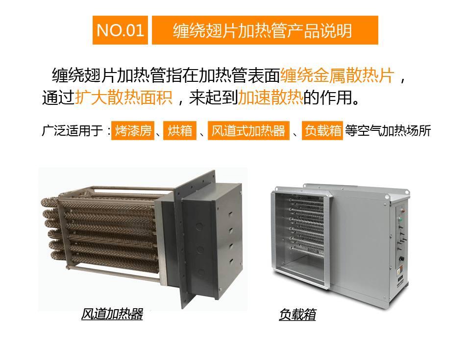 缠绕翅片加热管产品说明