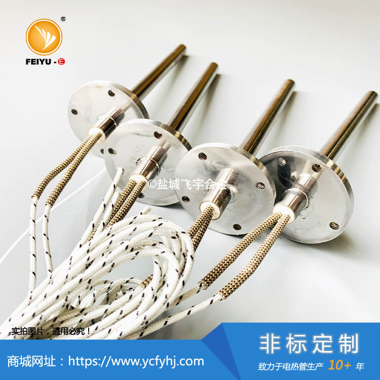 法兰单头电加热管
