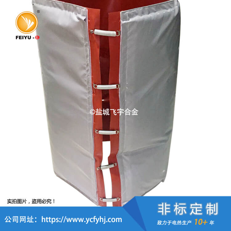 保温套式硅胶加热器实拍照片