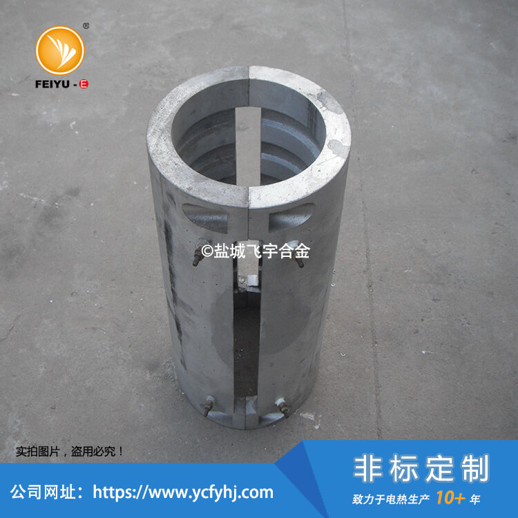 内风槽铸铝加热器实拍照片,非标定制!